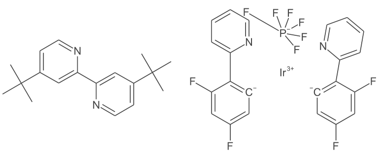 [2,2'-联(4-叔丁基吡啶)]双[2-(2,4-二氟苯基)吡啶]铱(III) 六氟磷酸盐