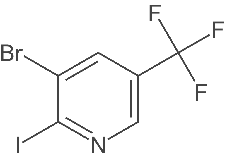 3-溴-2-碘-5-(三氟甲基)吡啶
