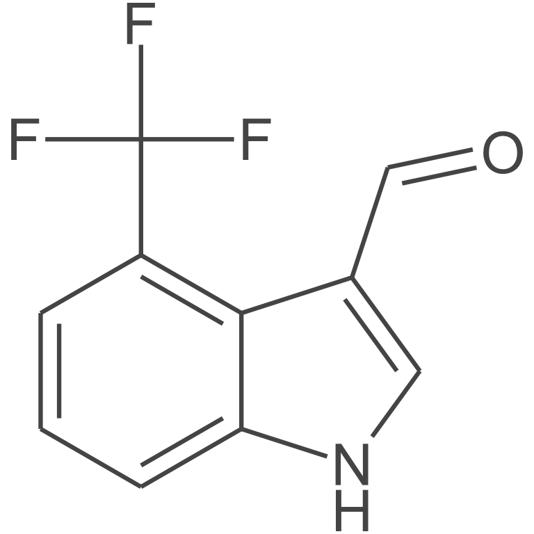 4-(三氟甲基)-1H-吲哚-3-甲醛