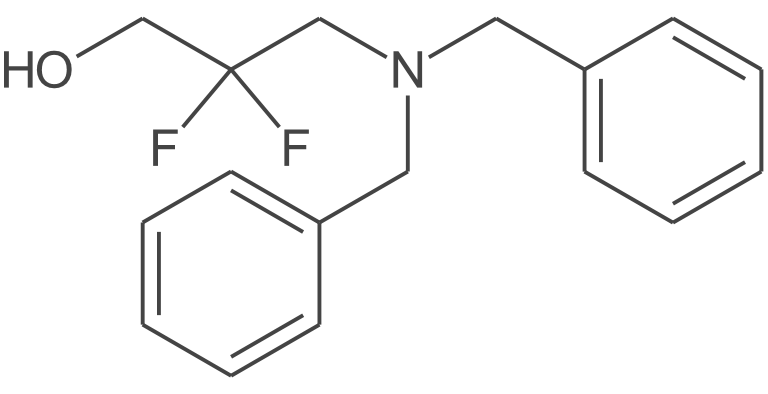 3-(二苄基氨基)-2,2-二氟丙烷-1-醇