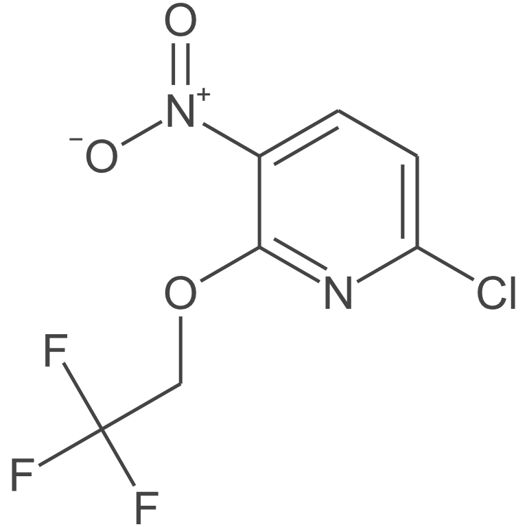 6-氯-3-硝基-2-(2,2,2-三氟乙氧基)吡啶