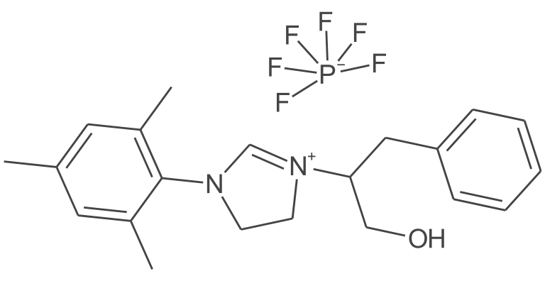 (S)-3-(1-羟基-3-苯丙烷-2-基)-1-甲三酰基-4,5-二氢-1H-咪唑-3-六氟磷酸铵(V)