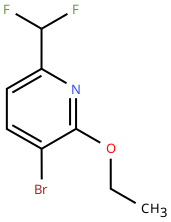 3-溴-6-(二氟甲基)-2-乙氧基吡啶