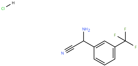 2-氨基-2-[3-(三氟甲基)苯基]乙腈盐酸盐