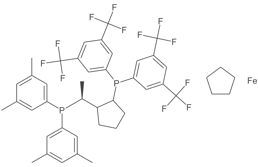 (S)-1-{(RP)-2-[双[3,5-双(三氟甲基)苯基]膦基]二茂铁基}乙基二(3,5-二甲苯基)膦