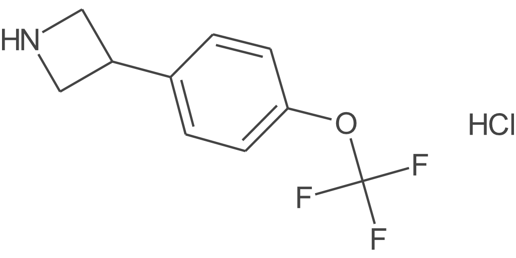 3-(4-(三氟甲氧基)苯基)氮杂环丁烷盐酸盐
