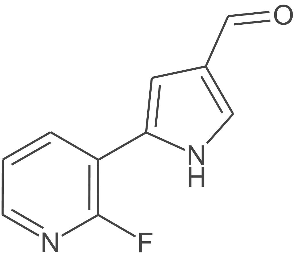5-(2-氟吡啶-3-基)-1H-吡咯-3-碳醛