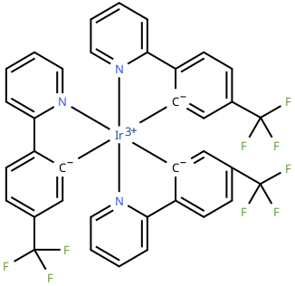三(2-(4-三氟甲基苯基)吡啶)合铱