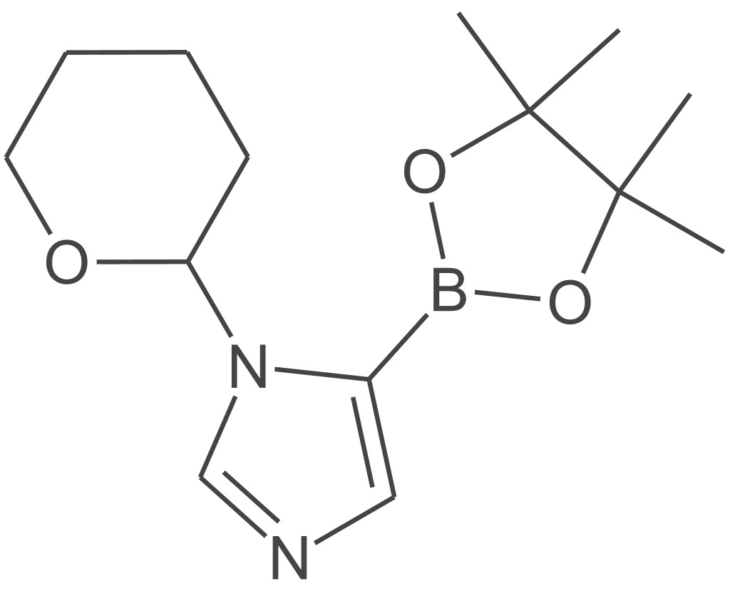1-THP-咪唑-5-硼酸片那醇酯