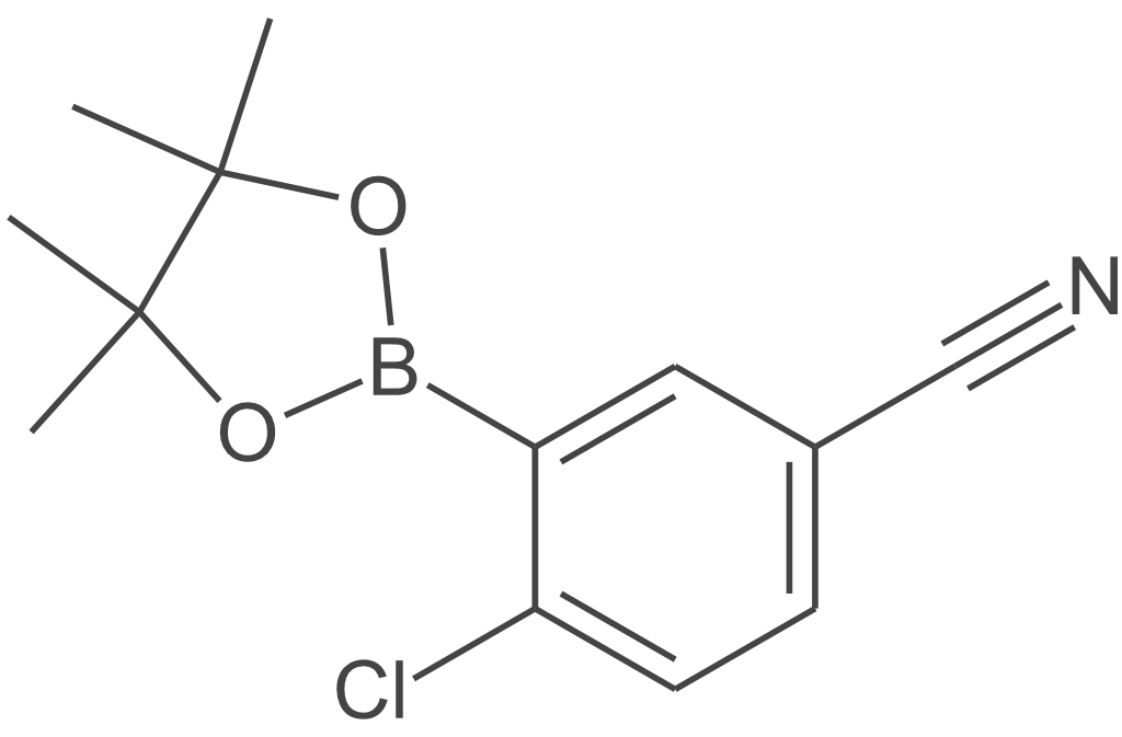 2-氯-5-氰基苯基硼酸频哪醇酯