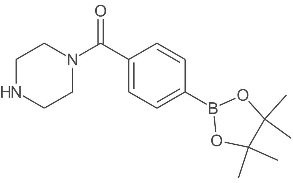 4-(哌嗪-1-羰基)苯硼酸频哪醇酯