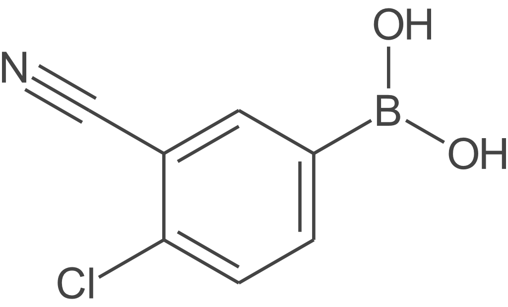 (4-氯-3-氰基苯基)硼酸