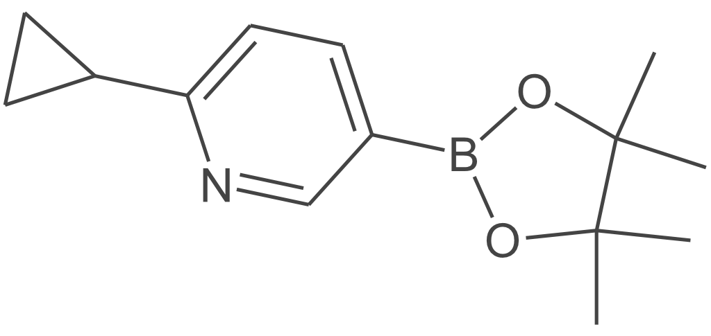 6-环丙基吡啶-3-硼酸频那醇酯