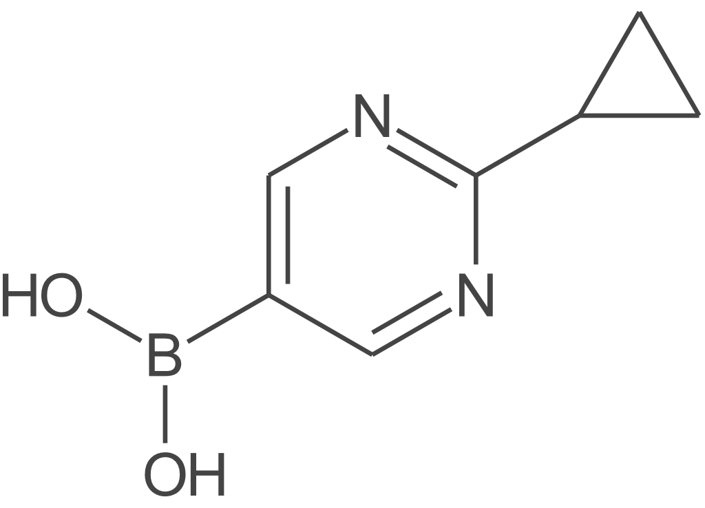 (2-环丙基-5-嘧啶基)硼酸
