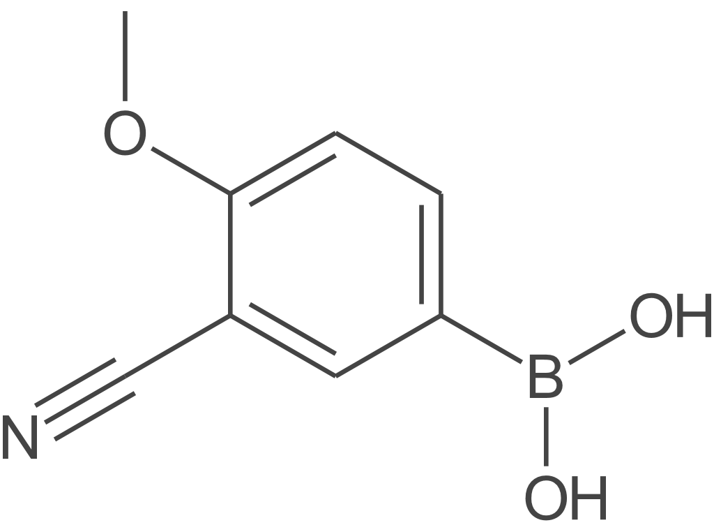 (3-氰基-4-甲氧基苯基)硼酸