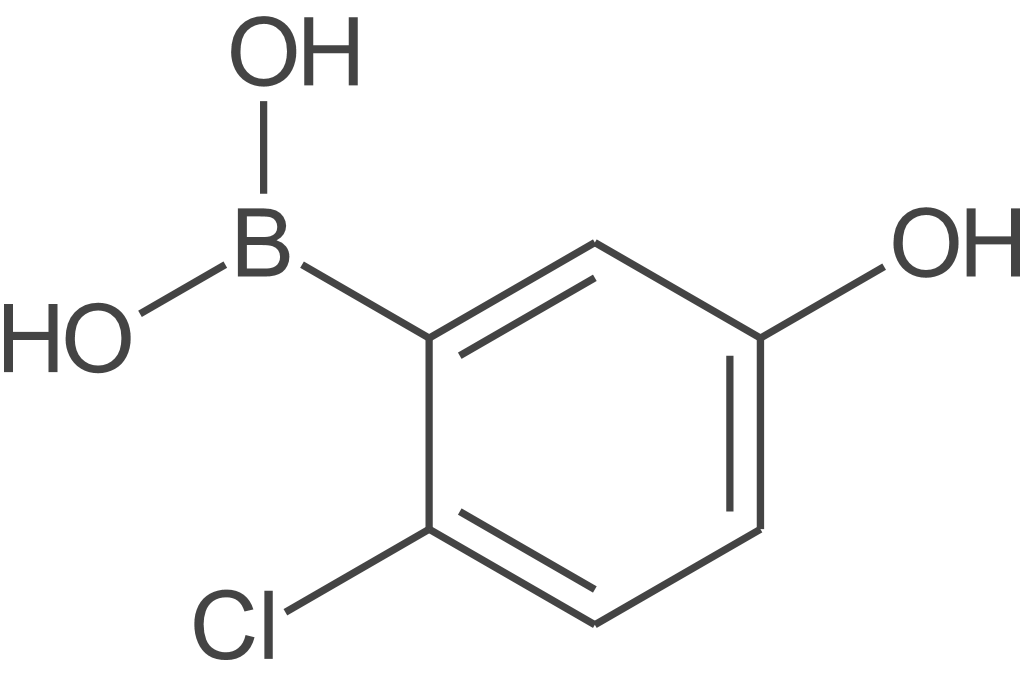 (2-氯-5-羟基苯基)硼酸