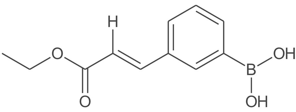 (E)-(3-(3-乙氧基-3-氧代丙-1-烯-1-基)苯基)硼酸