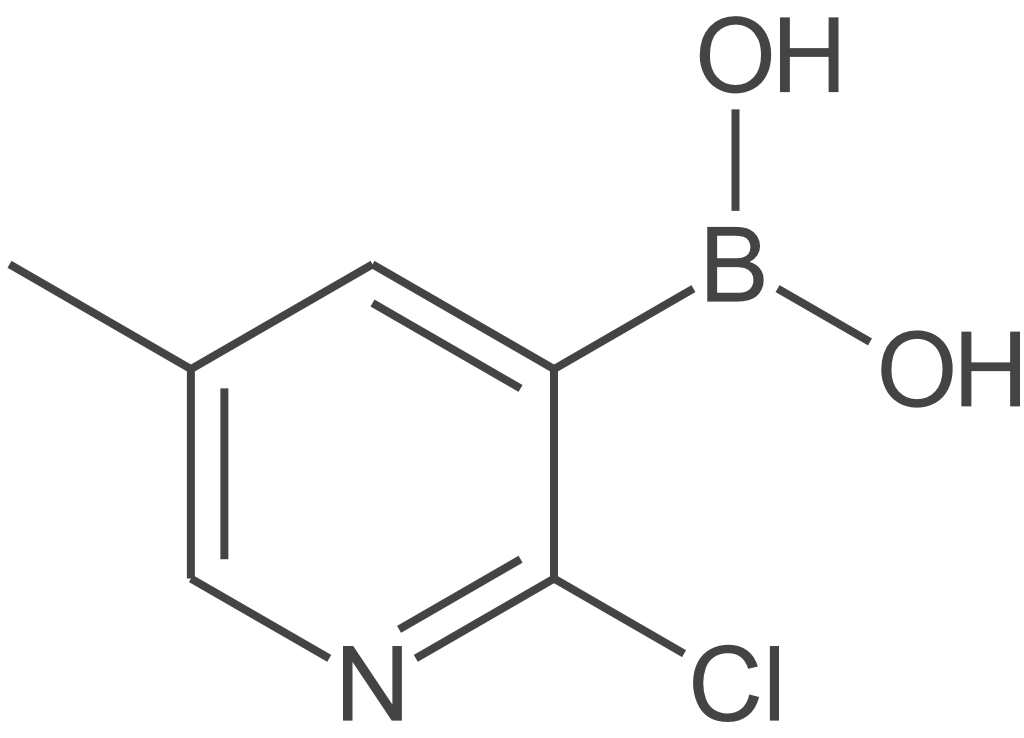 2-氯-5-甲基吡啶-3-硼酸