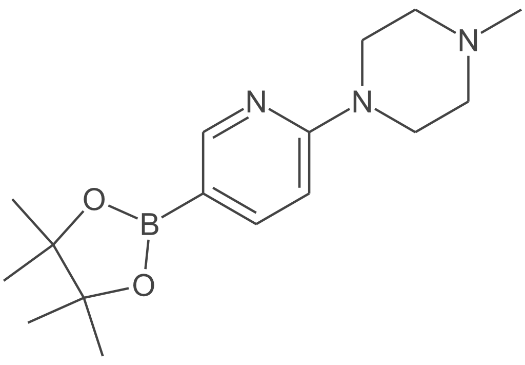 6-(4-甲基-1-哌嗪基)吡啶-3-硼酸频哪醇酯