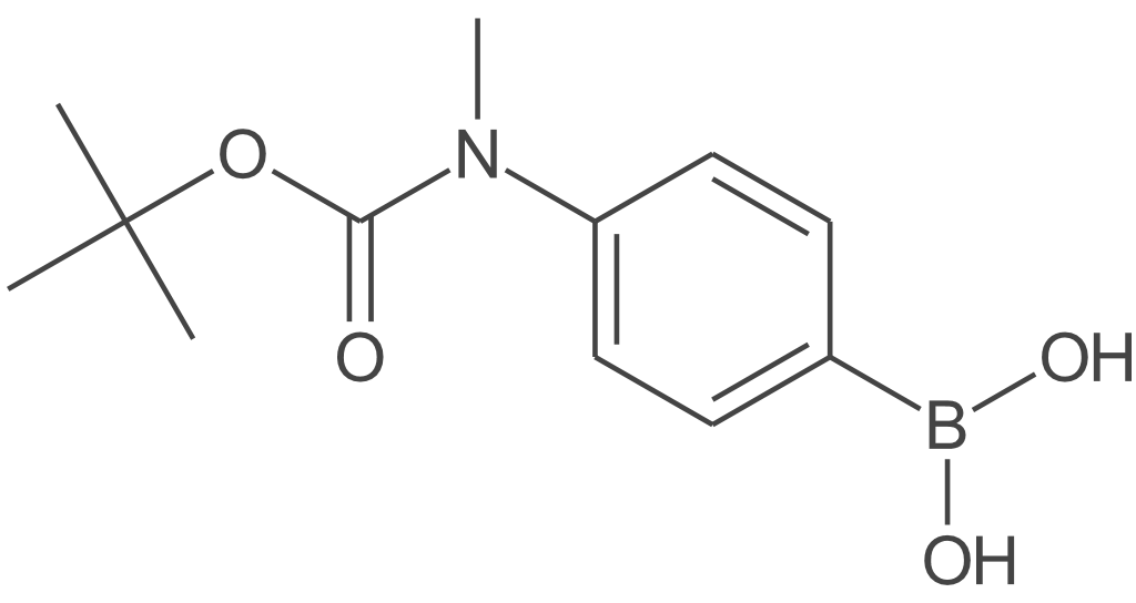 (4-(叔丁氧羰基)(甲基)氨基)苯基)硼酸