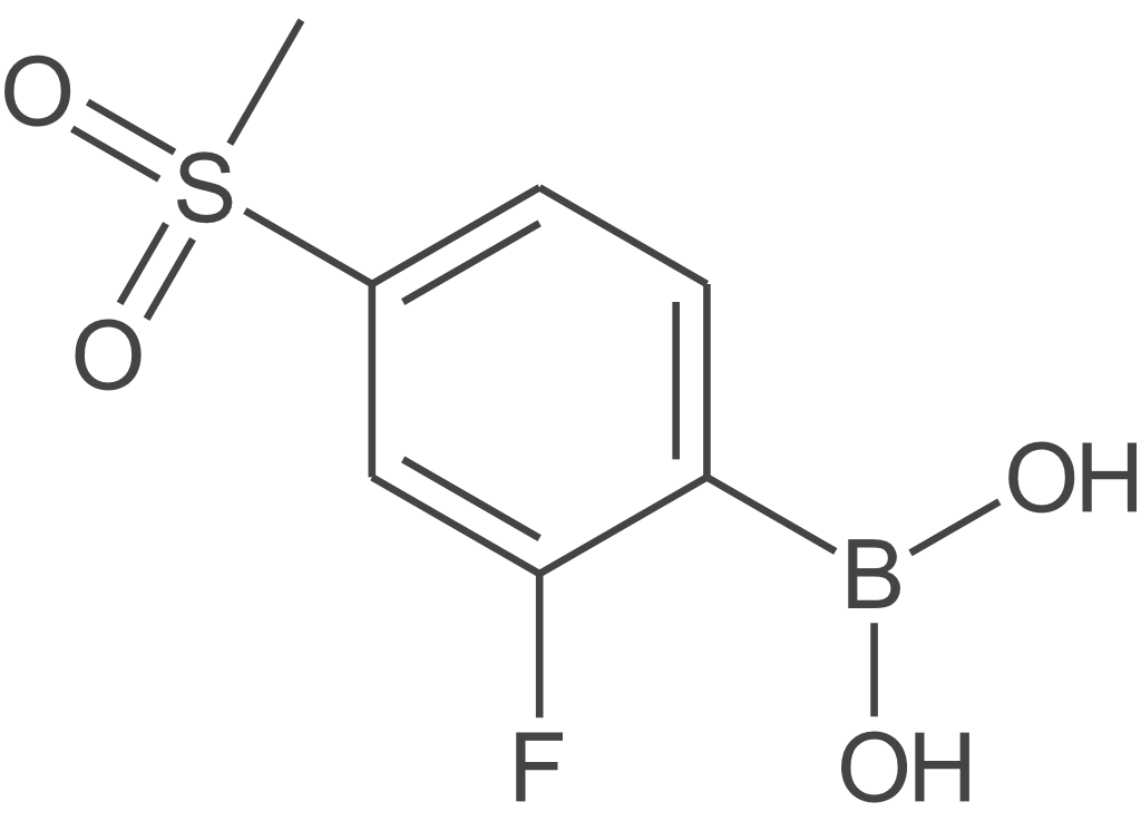 2-氟-4-甲磺酰基苯基硼酸