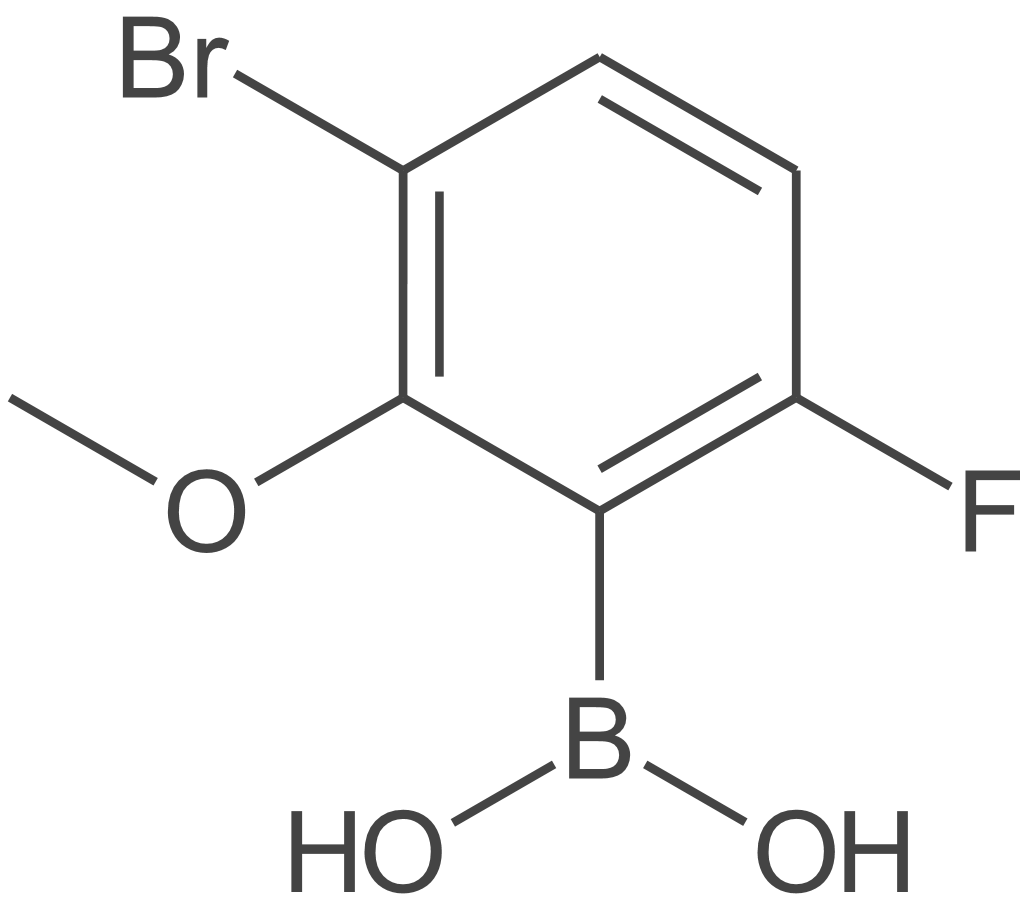 (3-溴-6-氟-2-甲氧基苯基)硼酸
