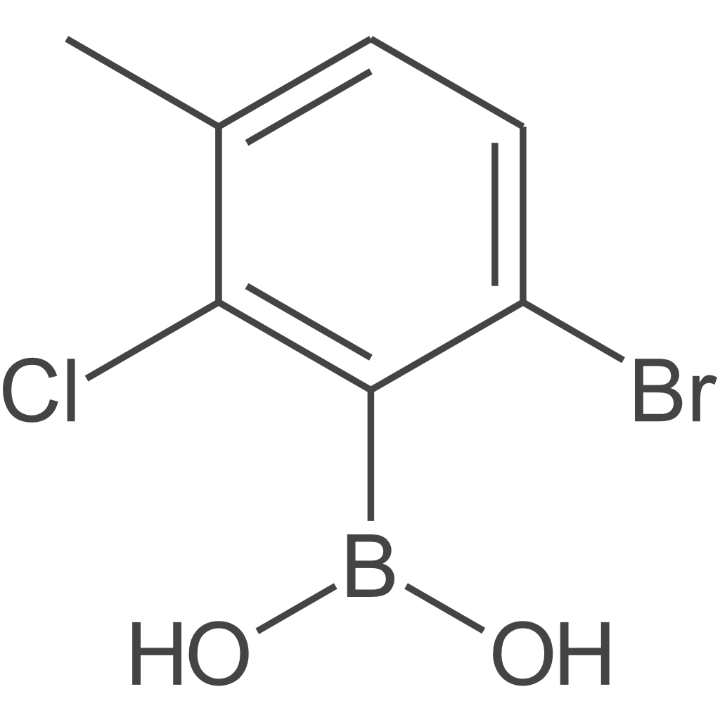 (6-溴-2-氯-3-甲基苯基)硼酸