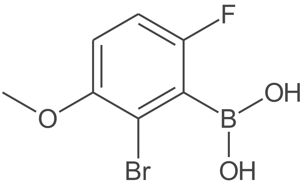 2-溴-6-氟-3-甲氧基苯硼酸