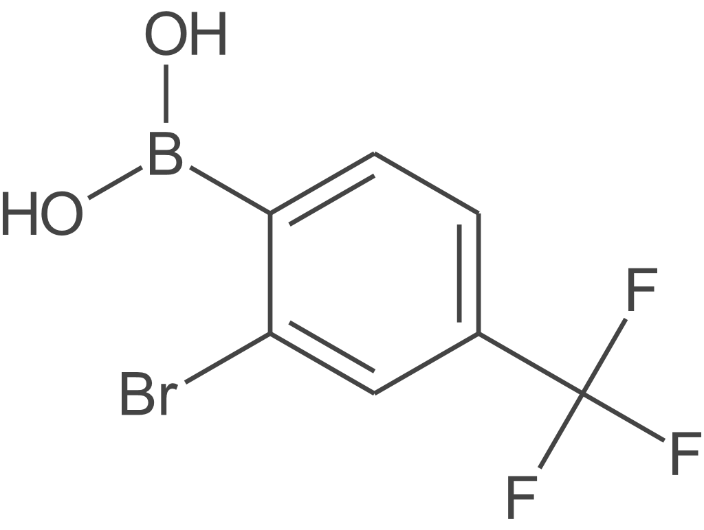 2-溴-4-(三氟甲基)苯基硼酸