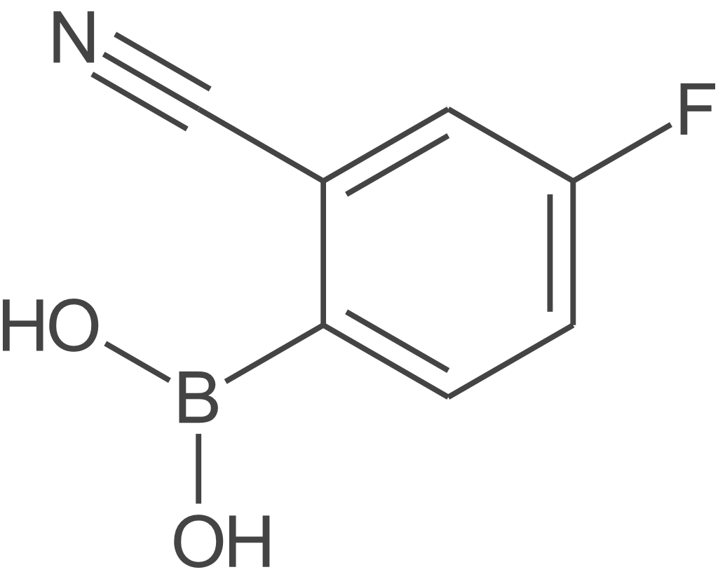 2-氰基-4-氟苯硼酸