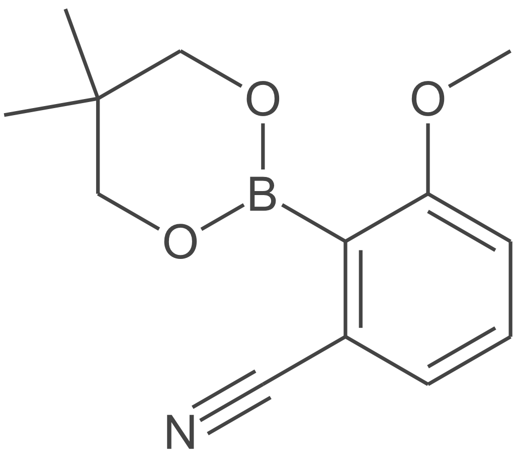 2-氰基-6-甲氧基苯硼酸新戊二醇酯