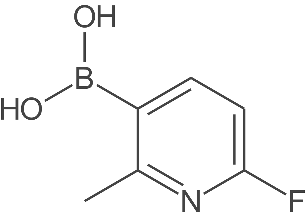 2-氟-6-甲基吡啶-3-硼酸