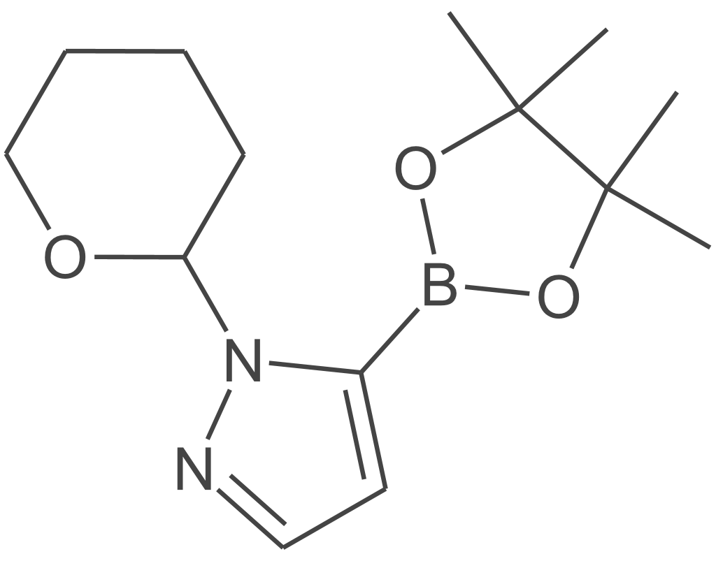 1-(2-四氢吡喃基)-1H-吡唑-5-硼酸频哪酯