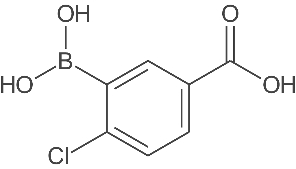 5-羧基-2-氯苯硼酸
