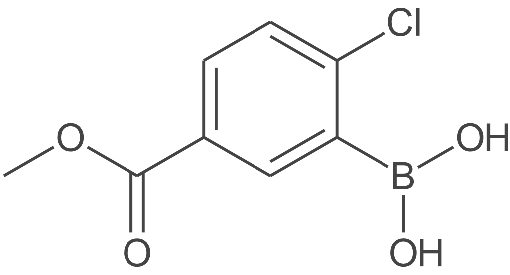 2-氯-5-甲氧基羰基苯硼酸
