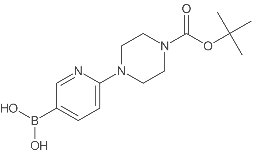 (6-(4-(叔丁氧基羰基)哌嗪-1-基)吡啶-3-基)硼酸