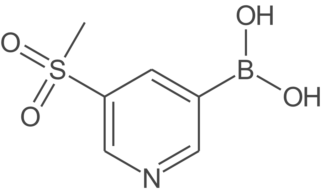 5-(甲基磺酰基)吡啶-3-硼酸