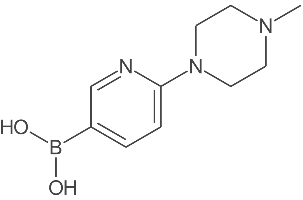 (6-(4-甲基哌嗪-1-基)吡啶-3-基)硼酸