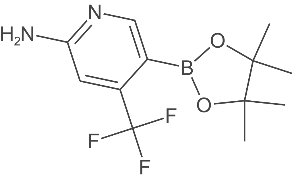 2-氨基-4-三氟甲基-5-吡啶硼酸嚬哪醇酯