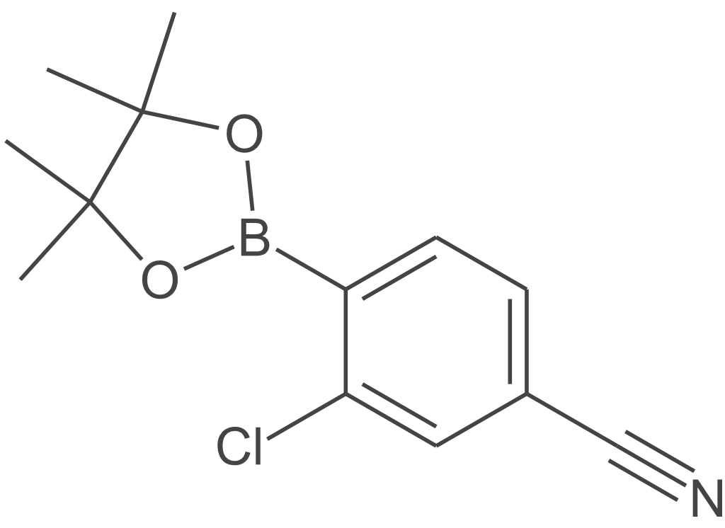 3-氯-4-频哪醇硼酸酯苯甲腈