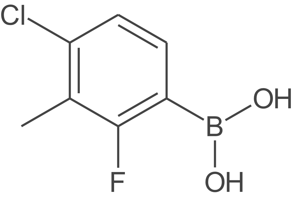 (4-氯-2-氟-3-甲基苯基)硼酸