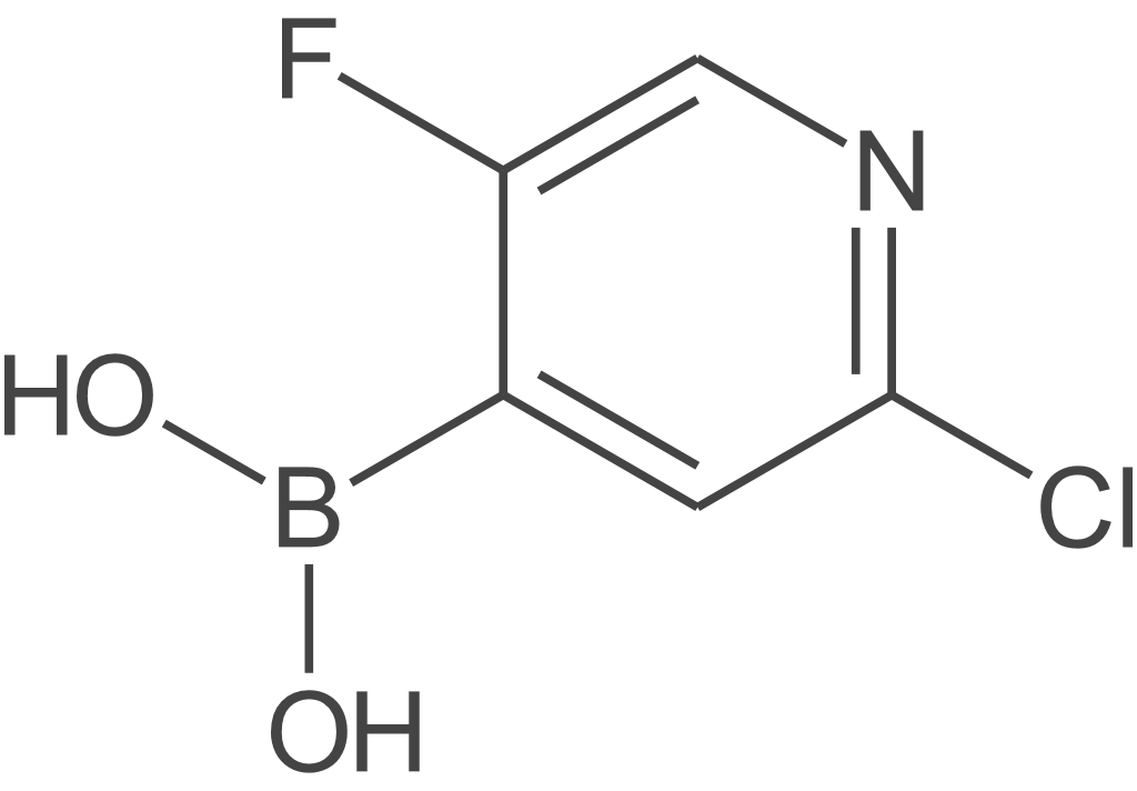 2-氯-5-氟吡啶-4-硼酸