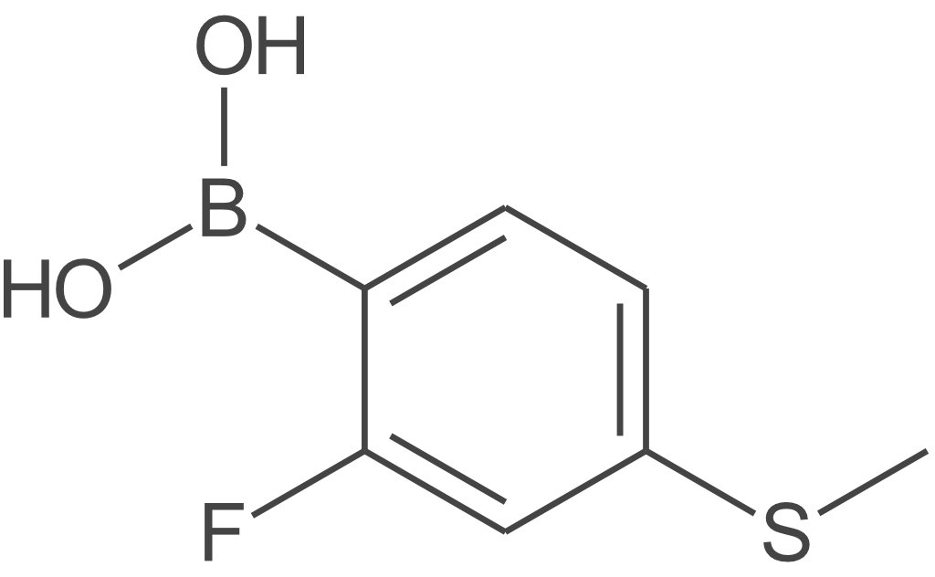 (2-氟-4-(甲硫基)苯基)硼酸