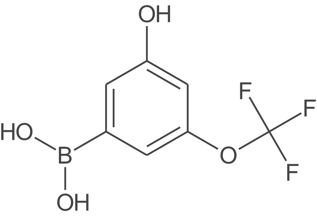 (3-羟基-5-(三氟甲氧基)苯基)硼酸