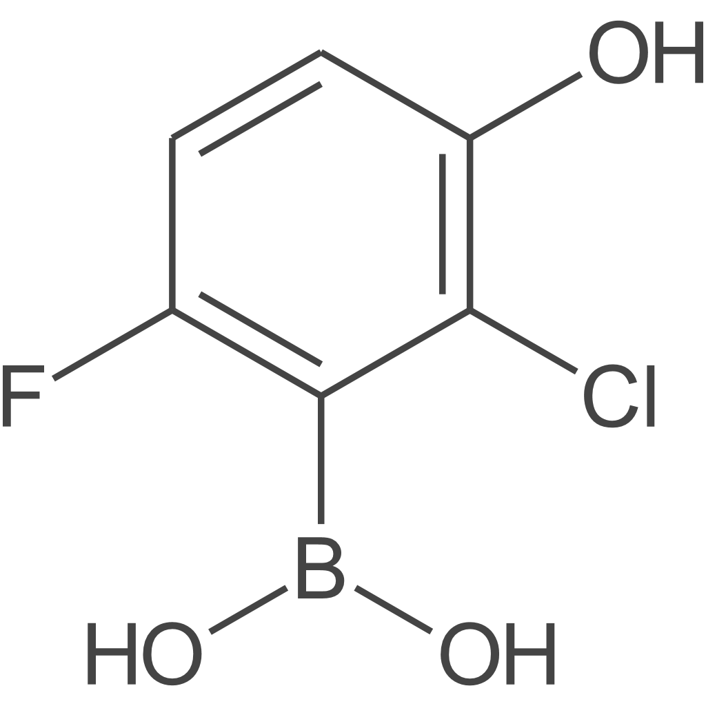 (2-氯-6-氟-3-羟基苯基)硼酸