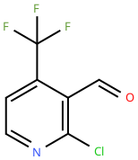 2-氯-4-(三氟甲基)吡啶-3-甲醛