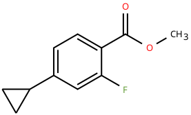 4-环丙基-2-氟苯甲酸甲酯