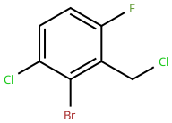 2-Bromo-1-chloro-3-(chloromethyl)-4-fluorobenzene