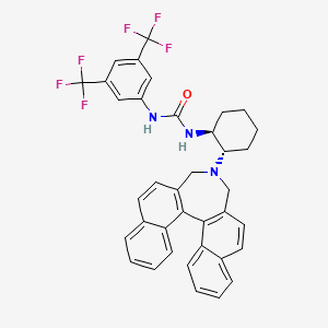 N-[3,5-双(三氟甲基)苯基]-N'-[(1S,2S)-2-[(11bR)-3,5-二氢-4H-联萘[2,1-c:1',2'-e]氮杂卓-4-基]环己基]脲