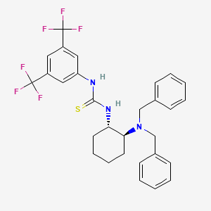 N-[(1S,2S)-2-[二(苯基甲基)氨基]环己基]-N'-[3,5-双(三氟甲基)苯基]硫脲
